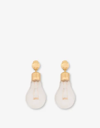 Pendientes con forma de bombilla