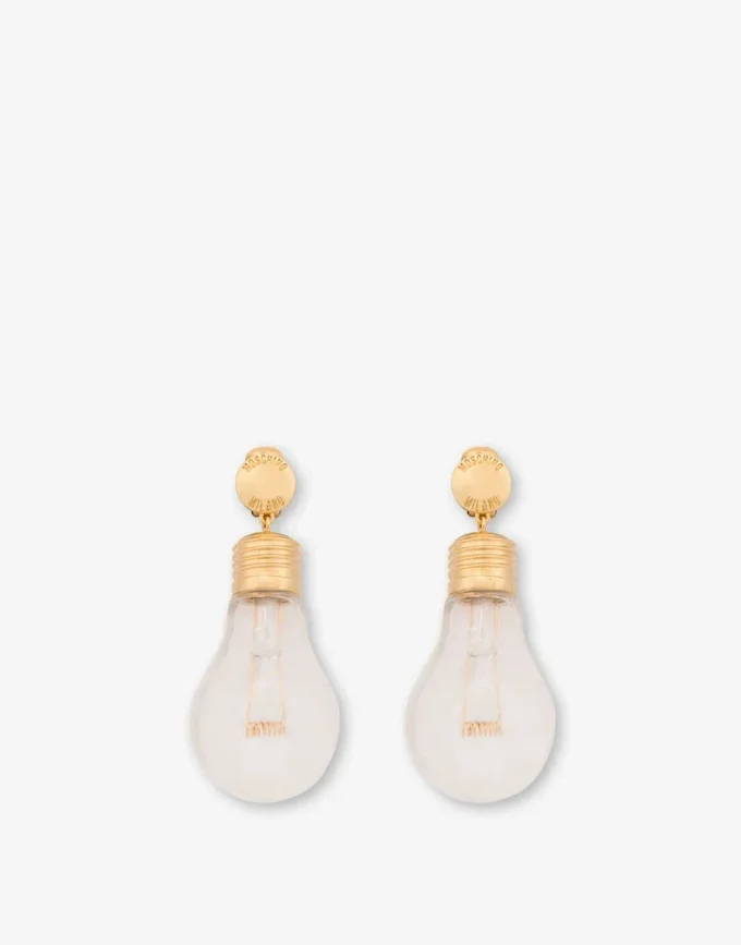 Pendientes con forma de bombilla