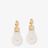 Pendientes con forma de bombilla