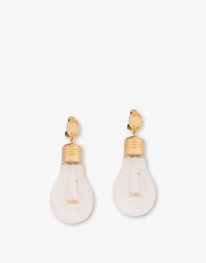 Pendientes con forma de bombilla
