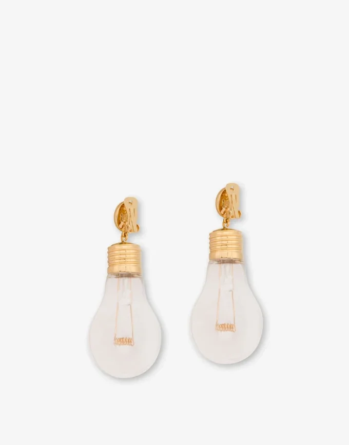 Pendientes con forma de bombilla