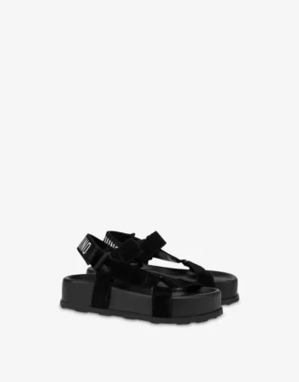 Sandalias de ante