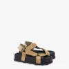 Sandalias de ante