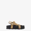 Sandalias de ante