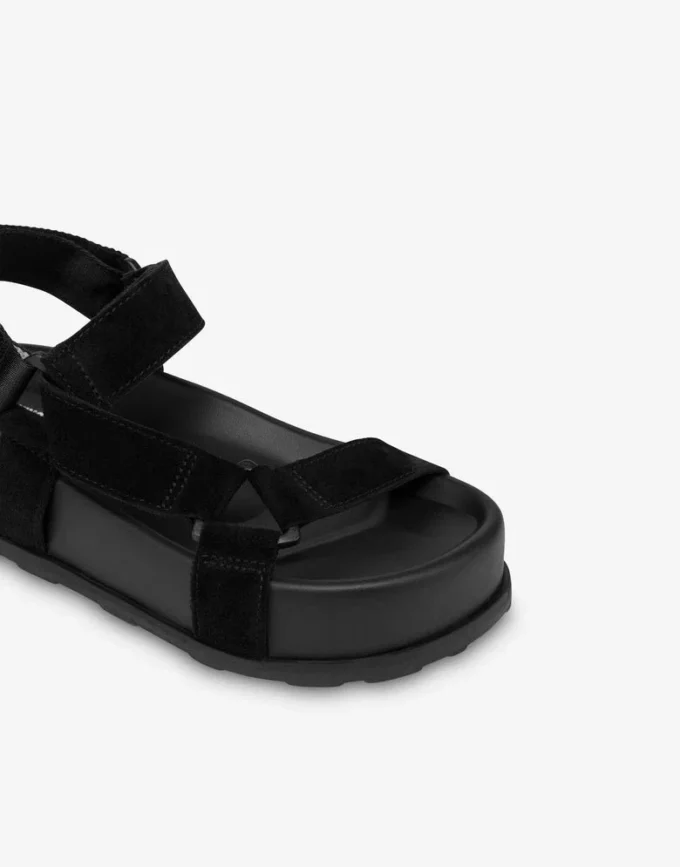 Sandalias de ante