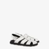 Sandalias de piel de becerro cepillada. Deportivas.