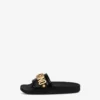 Sandalias de PVC con logotipo Lettering