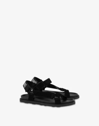 Sandalias deportivas de piel de becerro