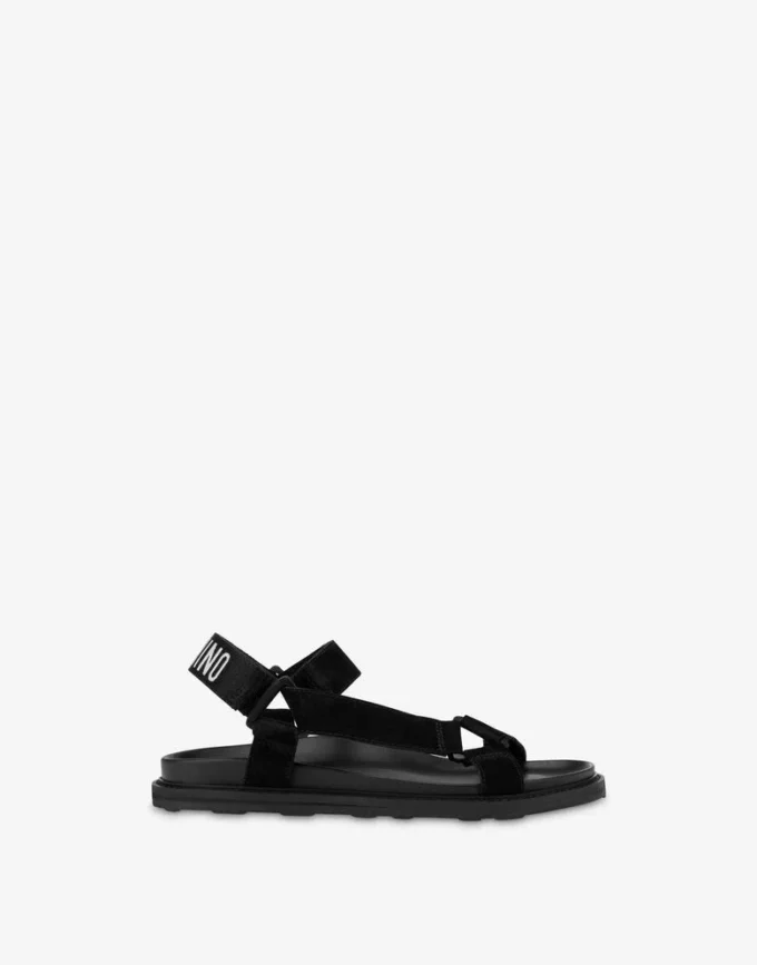 Sandalias deportivas de piel de becerro