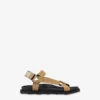 Sandalias deportivas de piel de becerro