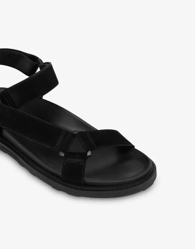 Sandalias deportivas de piel de becerro