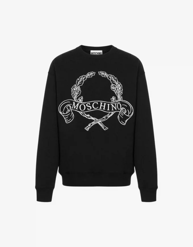 Sudadera con bordado Laurel Crown