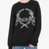 Sudadera con capucha de algodón orgánico Logotipo Laurel Crown
