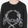 Sudadera con capucha de algodón orgánico Logotipo Laurel Crown
