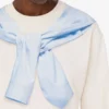 Sudadera corta estampada de algodón Sudadera corta estampada de algodón