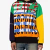 Sudadera de algodón estampada