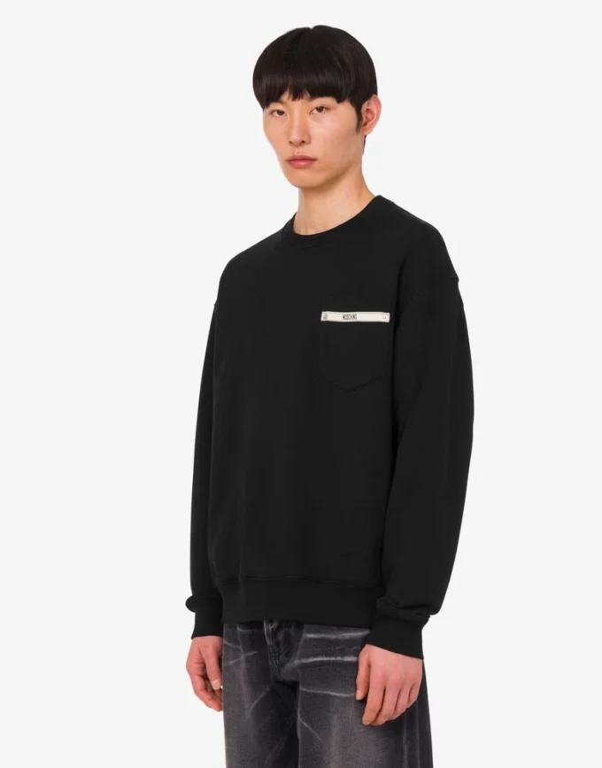 Sudadera de algodón orgánico bordada Sudadera de algodón orgánico bordada