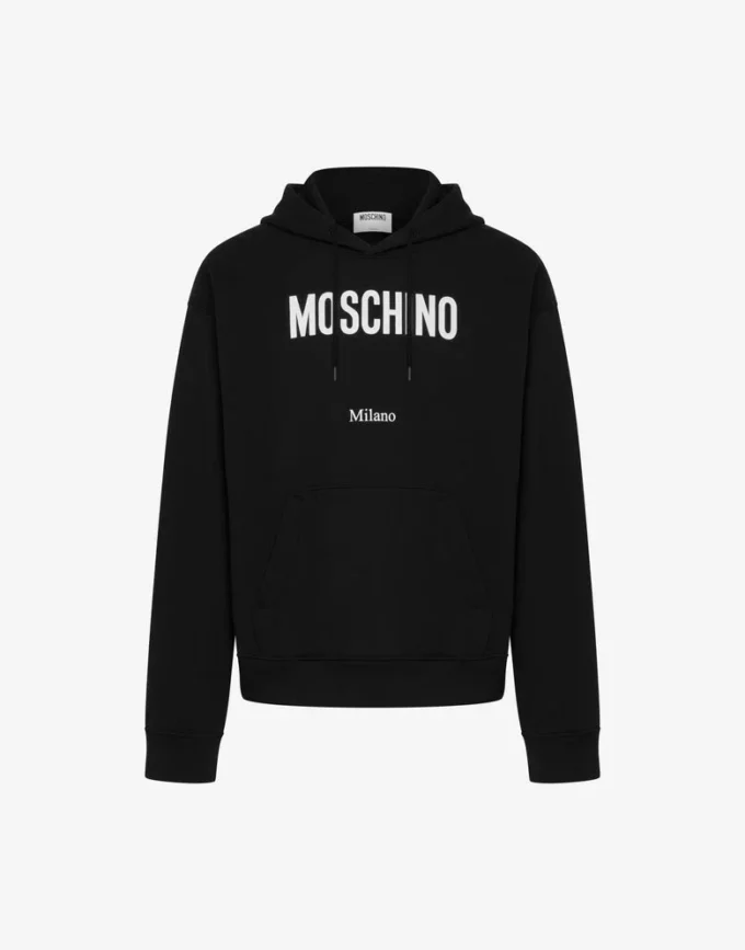 Sudadera de algodón orgánico estampada Sudadera de algodón orgánico estampada