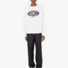 Sudadera de algodón orgánico estampada