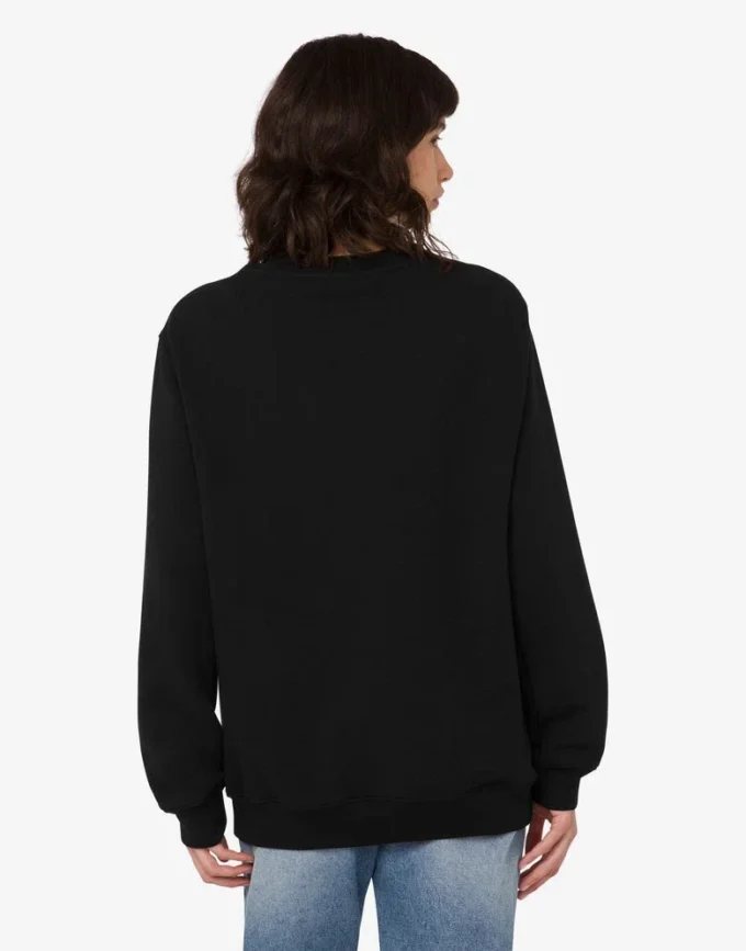 Sudadera de algodón orgánico estampada
