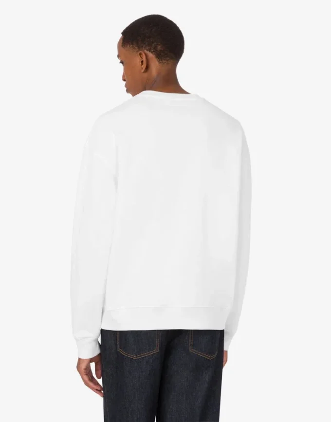 Sudadera de algodón orgánico estampada