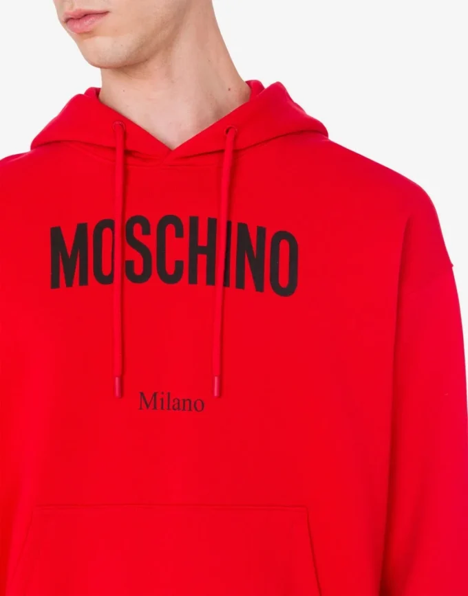 Sudadera de algodón orgánico estampada Sudadera de algodón orgánico estampada