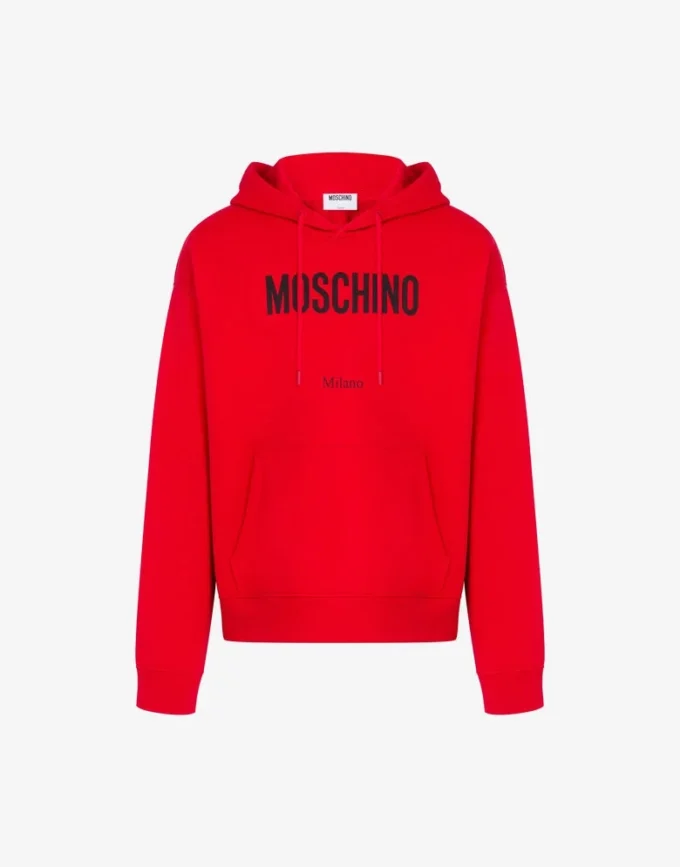 Sudadera de algodón orgánico estampada Sudadera de algodón orgánico estampada