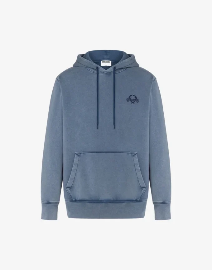 Sudadera de algodón orgánico Laurel Crown