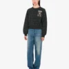 Sudadera de algodón orgánico Moschino Teddy Bear Sudadera de algodón orgánico Moschino Teddy Bear