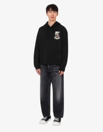 Sudadera de algodón orgánico Moschino Teddy Bear Sudadera de algodón orgánico Moschino Teddy Bear