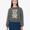Sudadera de algodón orgánico Moschino Teddy Bear