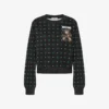 Sudadera de algodón orgánico Moschino Teddy Bear Sudadera de algodón orgánico Moschino Teddy Bear