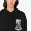 Sudadera de algodón orgánico Moschino Teddy Bear