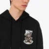 Sudadera de algodón orgánico Moschino Teddy Bear Sudadera de algodón orgánico Moschino Teddy Bear