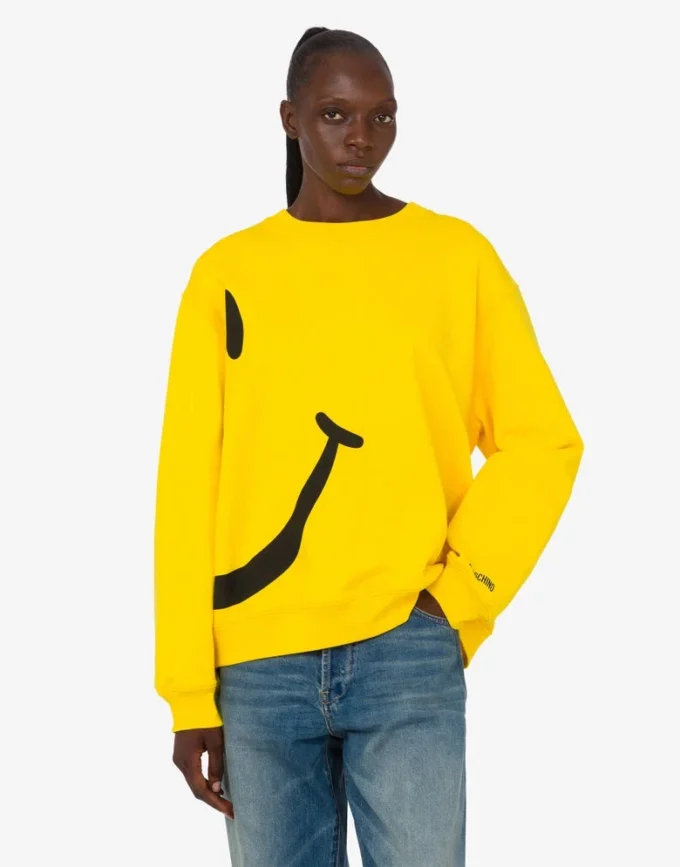 Sudadera de algodón orgánico Smiley® Sudadera de algodón orgánico Smiley®