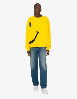 Sudadera de algodón orgánico Smiley®