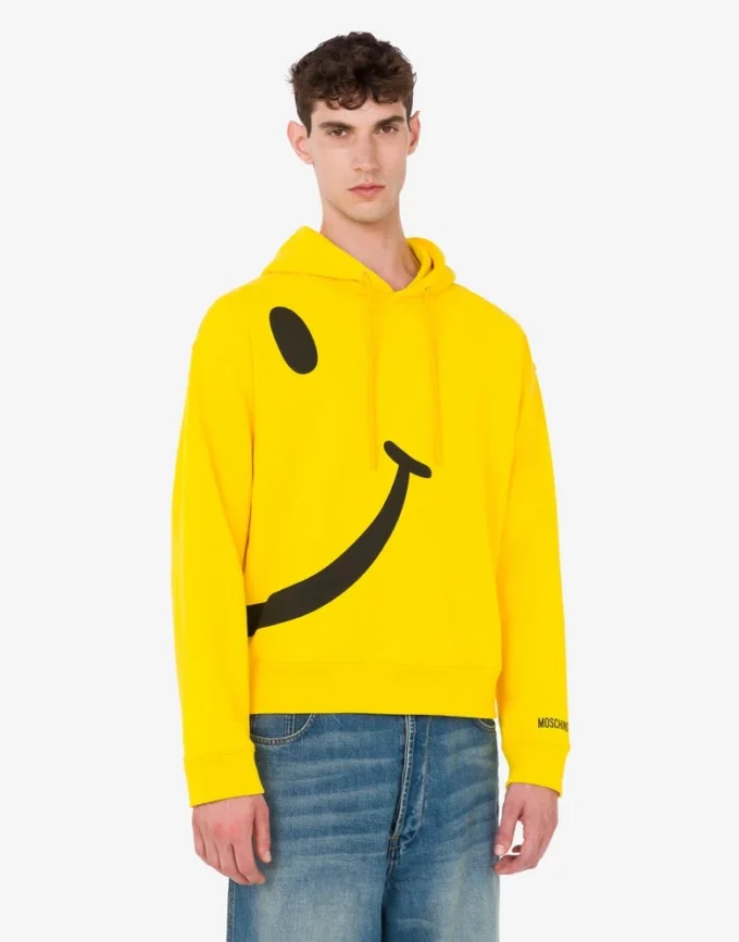 Sudadera de algodón orgánico Smiley® Sudadera de algodón orgánico Smiley®