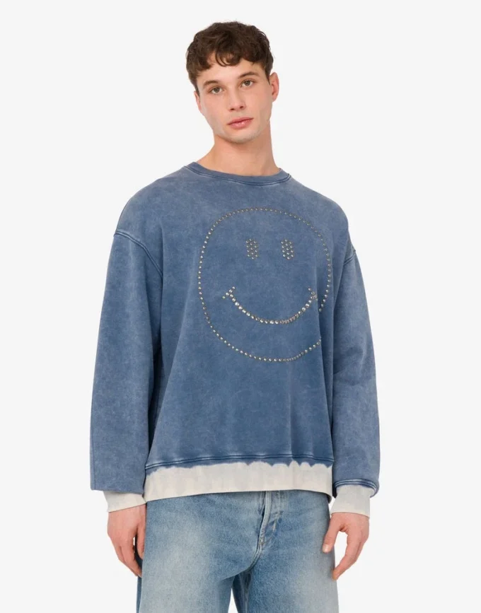 Sudadera de algodón orgánico Smiley® Sudadera de algodón orgánico Smiley®