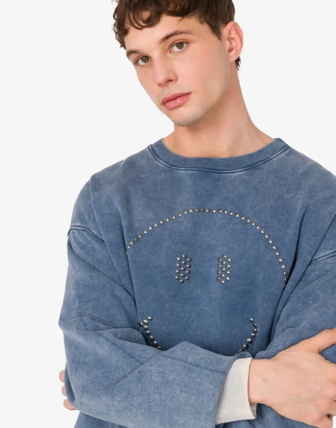 Sudadera de algodón orgánico Smiley® Sudadera de algodón orgánico Smiley®