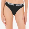 Tanga con banda elástica con logotipo
