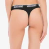 Tanga con banda elástica con logotipo