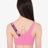 Top deportivo de jersey de algodón elástico
