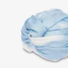Turbante de sarga de seda Nubes de archivo