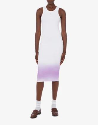 Vestido de algodón elástico