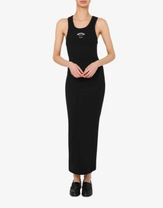 Vestido de algodón elástico
