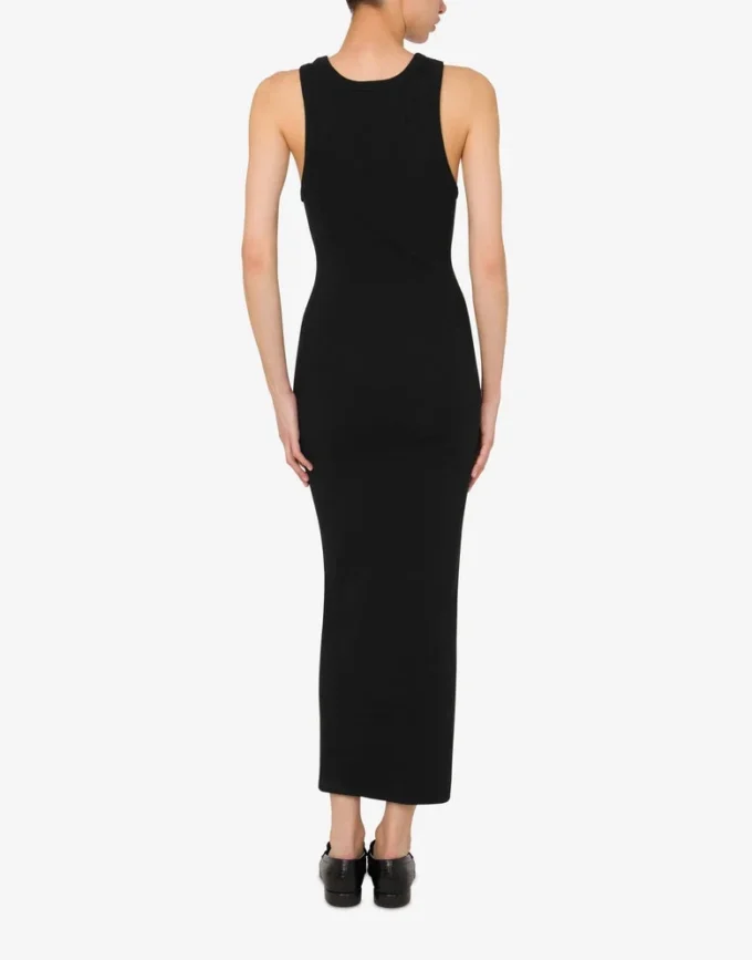 Vestido de algodón elástico