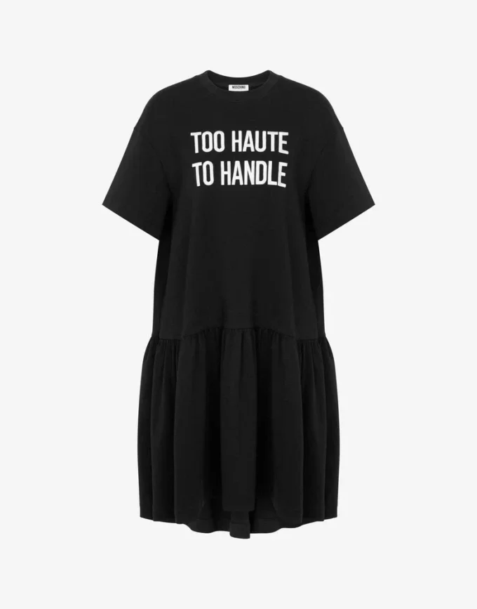 Vestido de algodón grueso bordado
