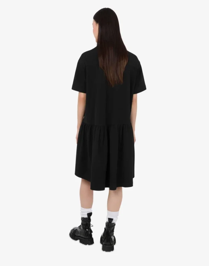 Vestido de algodón grueso bordado