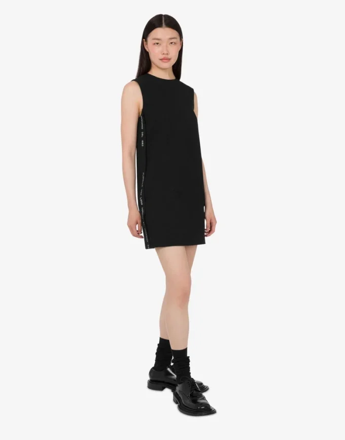Vestido de franela de lana