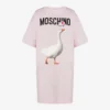 Vestido de jersey de algodón orgánico Goose